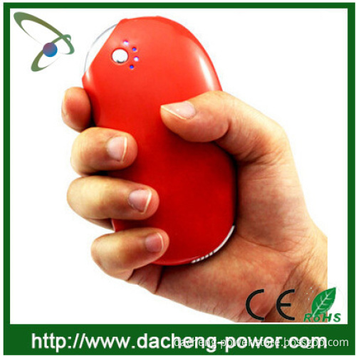 Newly design Pea shaped external portable power bank 5200mAH